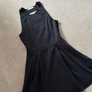 Abercrombie & Fitch Black Sleeveless Fit & Flare Dress!